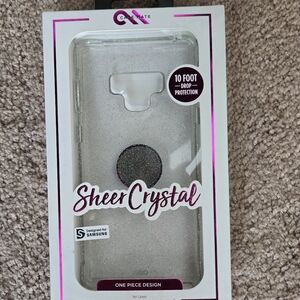 Brand new Case-Mate sheer crystal protective case  Samsung Galaxy Note 9